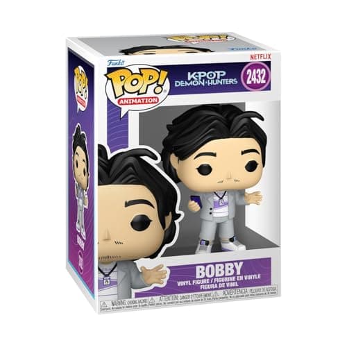 Image of Funko POP! Animation: Netflix - KPOP Demon Hunters - Bobby - Collectable Vinyl Figure - Gift Idea - Official Merchandise - Toys For Kids & Adults - Model Figure for Collectors and Display