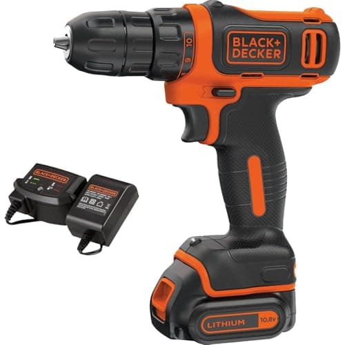 Image of BLACK+DECKER BDCDD12-GB 10.8 V Lithium-Ion Compact Cordless Drill