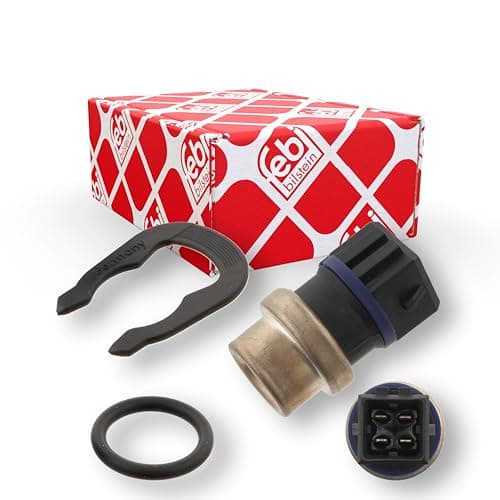 Image of febi bilstein 39142 Coolant Temperature Sensor with seal and retaining spring, pack of one
