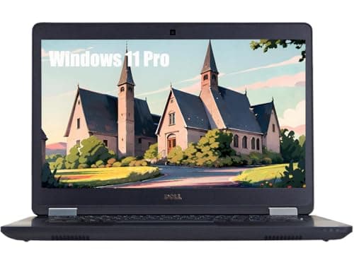 Image of Dell Latitude 5470 Business Laptop, 14" HD Notebook, Intel Core i5-6300U,8GB RAM, 256GB SSD, QWERTY Keyboard Windows 11 Pro (Renewed)