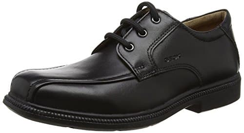 Image of Geox boys J52D1H00043C9999 JR FEDERICO H Derbys, BLACK, 2.5 UK
