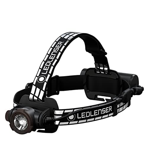 Image of Ledlenser H7R Signature - Rechargeable Outdoor LED Head Torch, Super Bright 1200 Lumens Headlamp, 260 Meter Focus, Camping, Hiking Head Torch Rechargeable, Up to 65 Hours Running Time