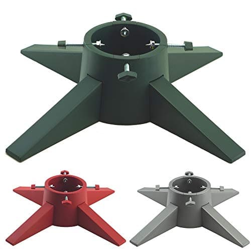 Image of Christmas Tree Stand With Reservoir - Modern Design Real Xmas Tree Stand - Christmas Tree Base With Removable Legs - Xmas Tree Holder For Home & Office - Maximum 6ft Christmas Trees