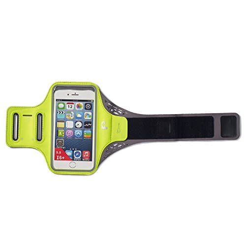 Image of Ultimate Performance Unisex' s Ridgeway Sports Armband, Yellow, One Size
