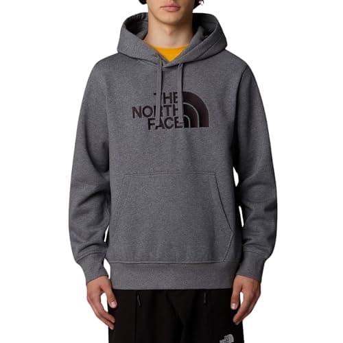 Image of The North Face Men's Drew Peak Pullover Hooded Sweatshirt, Tnf Medium Grey Heather, S
