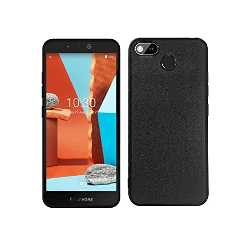 Image of Generic Soft TPU Phone Case for Fairphone 3/3+, Anti-Fingerprint, Base Protection, Compatible Devices: Fairphone 3, 3+, Black