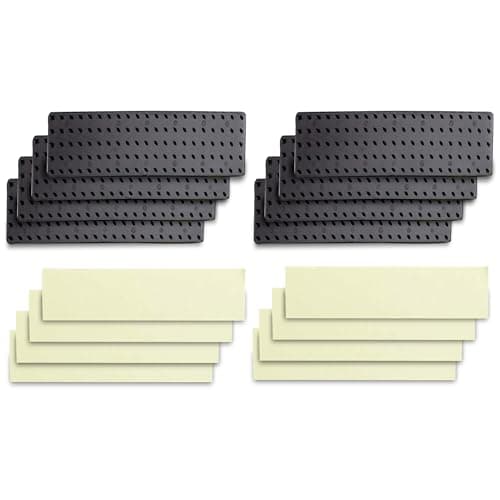 Image of Gadget Planet Rug Gripper for Carpeted Floor - Carpet Grippers for Wooden, Laminate Floors- Non Slip Carpet Grips, Easy to Install and Prevent accidents. (Pack of 8 Grips)