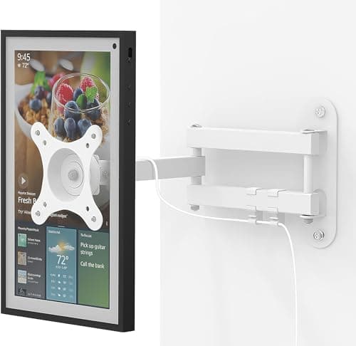Image of MEKOTRIN Wall Mount for TV Monitor - Folding Rotating TV Mounting Bracket for Monitor with VESA 100x100mm/75x75mm Most TVs Up to 33.1Ibs