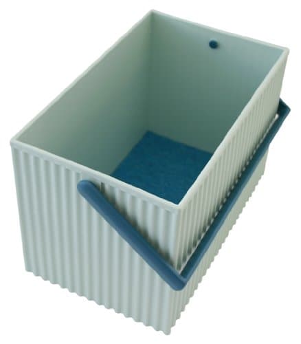 Image of Hachiman Omnioffre Stacking Storage Box Medium Sky Blue