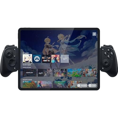 Image of Kishi V3 Pro XL Gaming Controller for iPad & Android Tablets up to 13 inch: Full-size TMR Thumb Sticks - Dual Buttons on Back - Wired & Remote Play for PC - HD Haptics - 6