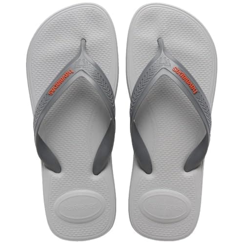 Image of Havaianas Top Max Comfort Men FlipFlop Ice Grey/Steel Grey 10/11 UK