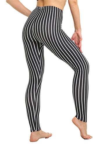 Image of Fioeyr Womens Red Tartan Check Print Elacticated Ladies Full Length Long Stretchy Leggings