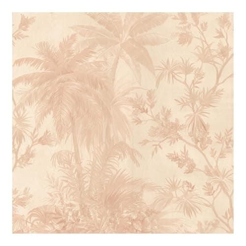 Image of Boutique Bali Rose Wallpaper | Soft Pink Tree Design | Paste the Wall | Eco-Friendly