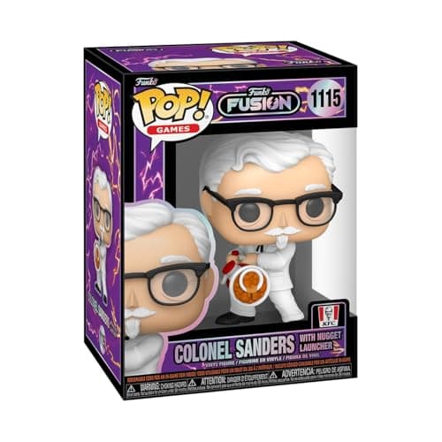 Image of Funko Pop! Ad Icons: Fusion - Colonel Sanders - 1/6 Odds for Rare Chase Variant Fusion - Collectable Vinyl Figure - Gift Idea - Official Merchandise - Toys for Kids & Adults