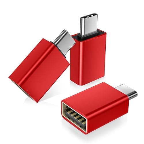 Image of BASESAILOR for MacBook Pro USB Adapter 3 Pack,Thunderbolt 5 4 to USB C OTG Converter for iMac,iPhone 17 17e 16 15 Pro,iPad 10 10th Air 4th 5 5th,Mini 7 7th Generation,Chromebook,Pixelbook,Microsoft