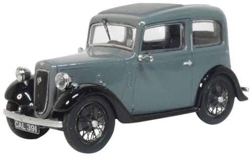 Image of Oxford Diecast 1:43 Austin Ruby Ash Grey Collectable model 43RUB005