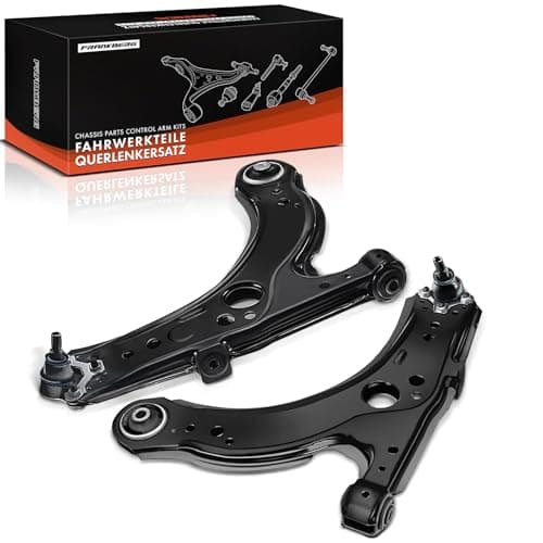 Image of Frankberg 2x Wishbone Arm Front Axle Compatible with A3 8L1 1996-2003 B.o.r.a 1J2 1998-2005 Golf IV 1J1 1997-2005 Golf IV Variant 1J5 1999-2006 New Beetle 1Y7 2002-2010