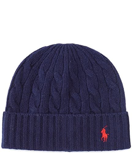 Image of Polo Ralph Lauren Men's Beanie, Blue, One Size