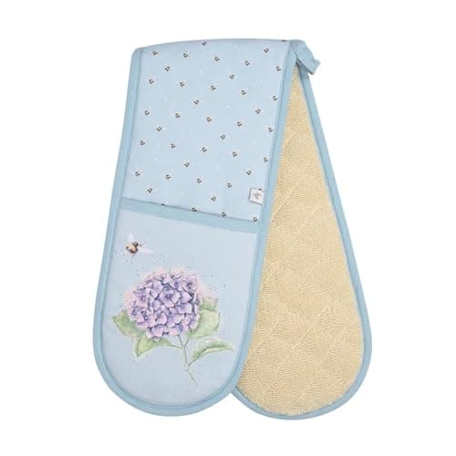 Image of Wrendale Designs Busy Bee Double Oven Glove (Bee)