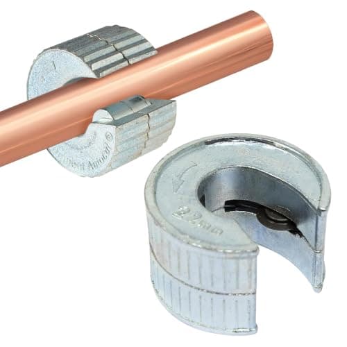 Image of Automatic Pipe Cutter - Pipes Slicer, Copper 28Mm | Adjusting Locking Cutting Slice Tube Plumbing Hand Tool, Household DIY Plumbers Accessory, Strong & Durable
