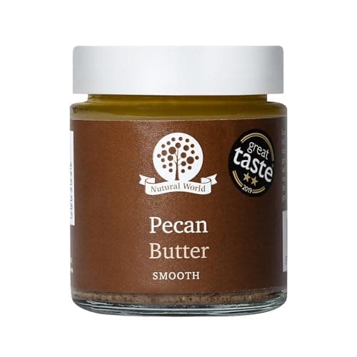 Image of Nutural World - Smooth Pecan Nut Butter (170g) - 100% pure single ingredient