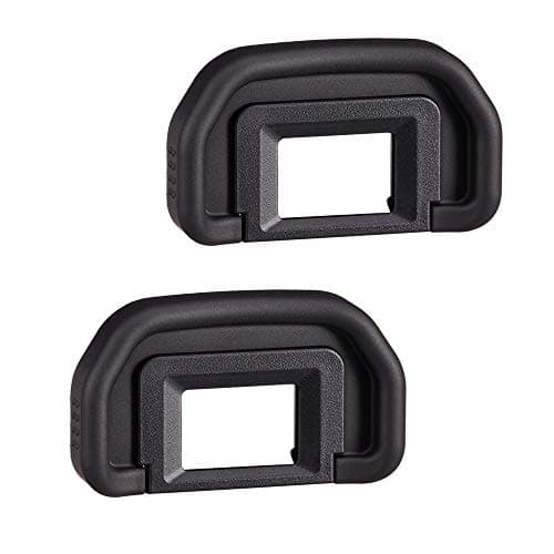 Image of EB 90D Eyecup Eyepiece Viewfinder Compatible for Canon EOS 90D 80D 70D 60D 50D / 5DMarkII / 6D / 6DMarkII 40D 30D 20D Camera (2 Pack)