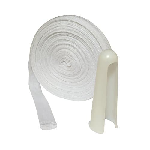 Image of 2 METRES of STEROGAUZE Tubular Finger Wound Dressing Bandage & APPLICATOR Large Adult Digits 2.5CM
