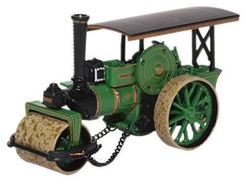 Image of Oxford Diecast 1:76 Fowler Steam Roller No.18873 City of Truro Collectable model 76FSR005