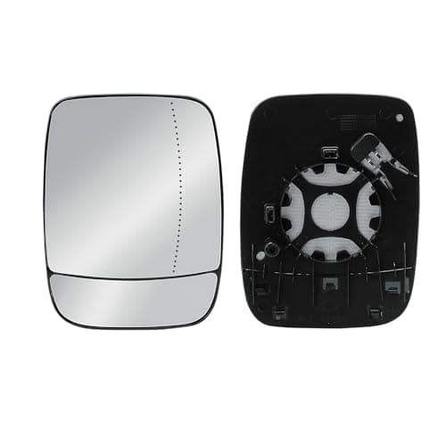 Image of Driver Right Side O/S Door Wing Mirror Replacement Glass Heated with Back Plate for Renault Trafic Nissan NV300 Primastar Vauxhall Vivaro B Fiat Talento 2014-2021