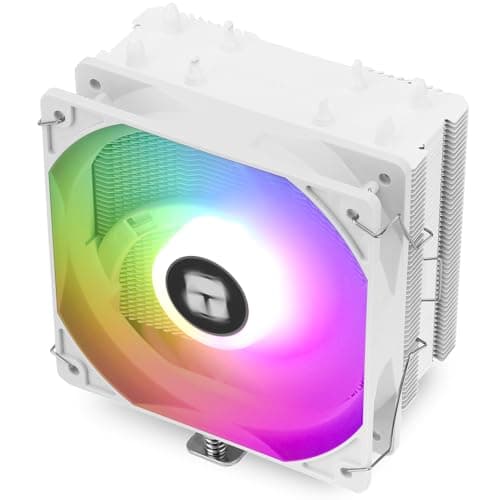 Image of TR-Thermalright Assassin X 120R SE White ARGB CPU Air Cooler, 4x6mm Heat Pipes,TL-C12CW-S ARGB Fan CPU Cooler-Quiet,148mm High, for AM4/AM5,Intel lga1700/1851/1150/1151/1200
