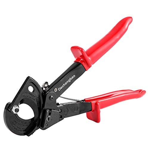 Image of Cable Cutter,HS325A Heavy Duty Aluminum Copper Ratchet Cable Cutter, Cut up to 240mm² Ratcheting Wire Cutter (HS325A)