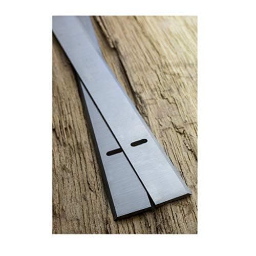 Image of Planer Thicknesser Blades Replacement – Fits HMS850 Type 2, ERBAUER 052 BTE, CHARNWOOD W588/1, SIP 01483, TC-SP 204, TTB579PLN – HSS Resharpenable Knives (1 Pair) – Xcalibur Tooling UK