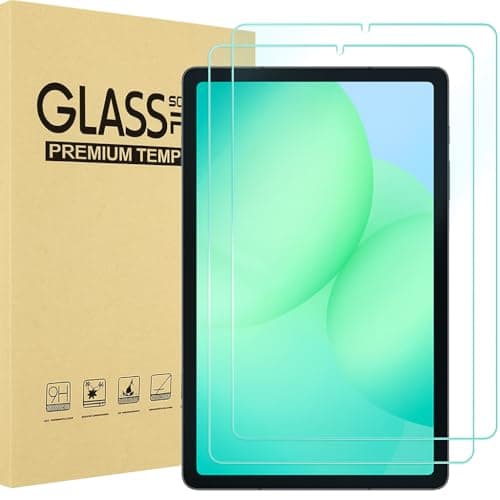 Image of selling united [2 Pack] Screen Protector for Samsung Galaxy Tab A11+ Plus 11 Inch 2025 / A9+ Plus 11 Inch 2023, Tempered Glass with HD Clarity, Scratch Resistance and Bubble-Free Installation