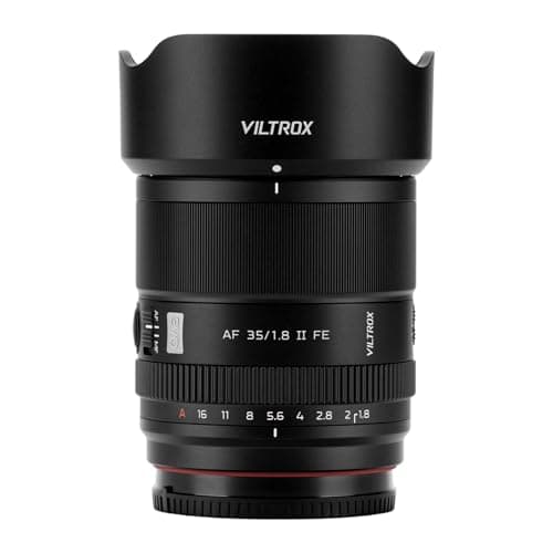 Image of VILTROX 35mm F1.8 II EVO FE APO Lens, AF 35mm f/1.8 II FE for Sony E-Mount, Full Frame Large Aperture Prime Lens for Sony FE ZVE1 a7Ⅳ a6700 a6600 FX30 a7c ii a7rv a7iii a93 a9ii