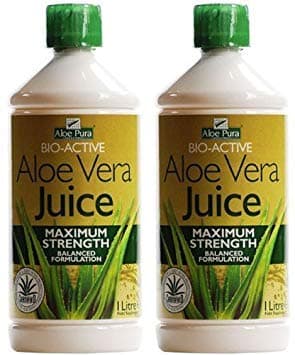 Image of (2 Pack) - Aloe Pura - Aloe Vera Juice | 1000ml | 2 PACK BUNDLE