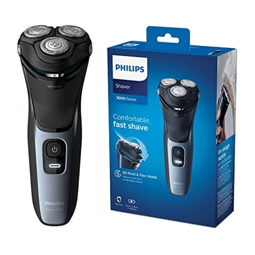 Image of Philips - s3133/51 - Waterproof Rechargeable Electric Shaver Series 3000
