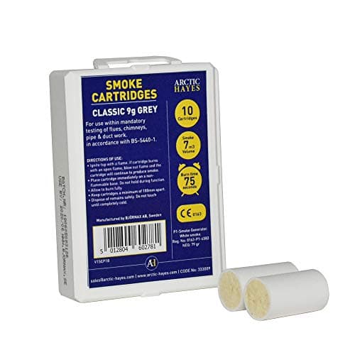 Image of Arctic Hayes 333009 1 x Classic Grey Smoke Cartridges 10-Piece Pack