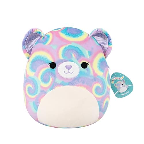 Image of Squishmallows Original 12-Inch Jonessa the Psychadelic Tie-Dye Bear | Collectable Cute Plush Toy, Cuddly Toys for Children, Soft Toys, Cute Teddies Suitable for Girls and Boys Ages 3
