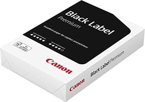 Image of Canon Black Label Premium FSC A4 80gsm (1 x pack 500 sheets) White Copier, Laser, Inkjet Paper 96603554