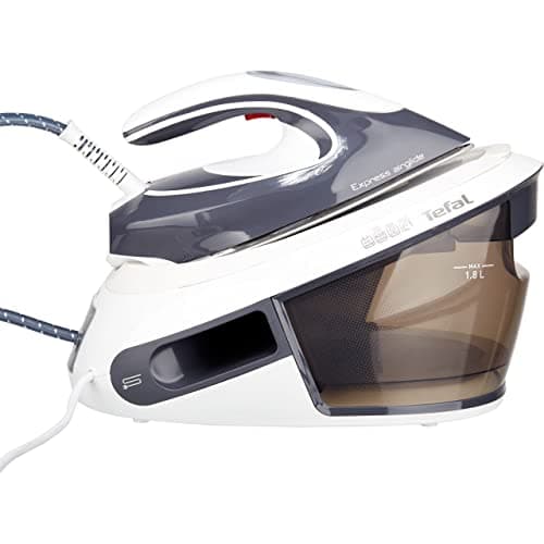 Image of Tefal Express Airglide SV8020G0 Pressurised Steam Generator Iron - Grey / White