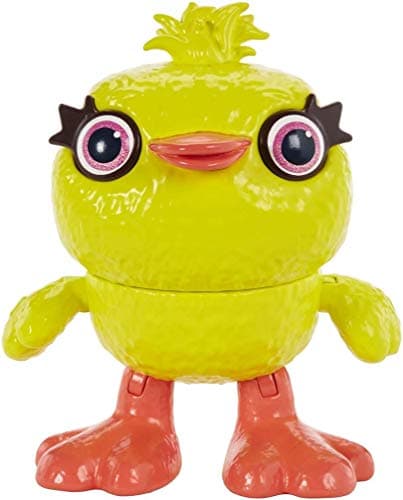 Image of Disney Pixar Toy Story 4 Ducky Figure, with Staff, Posable Character Figure for Kids 3 Years and Older​, Multicolor, 5" Tall
