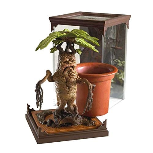 Image of The Noble Collection - Magical Creatures Mandrake - Hand-Painted Magical Creature #17 - Officially Licensed 7in (18.5cm) Harry Potter Toys Collectable Figures - For Kids & Adults