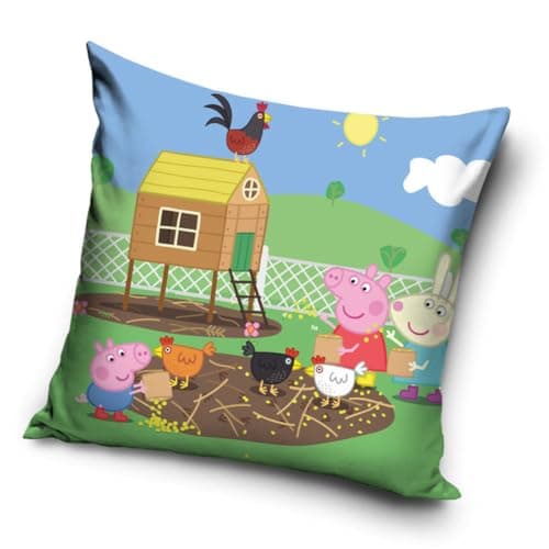 Image of Une PP235023 Cushion Cover Compatible with Peppa Pig Pig 40 x 40 cm
