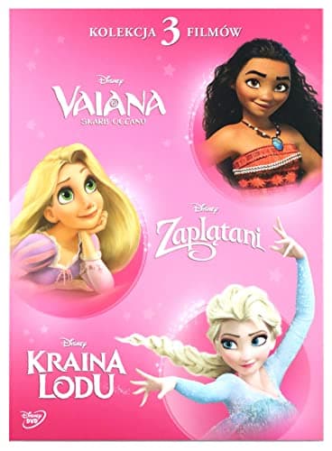 Image of Disney's Princess: Moana / Tangled / Frozen [3DVD] (English audio. English subtitles)