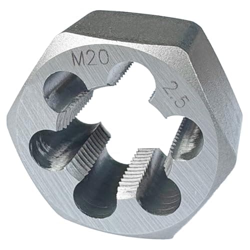 Image of Yamesh M20 x 2.5 Hex Die Rethreading Die Thread Die Carton Steel For Right Hand