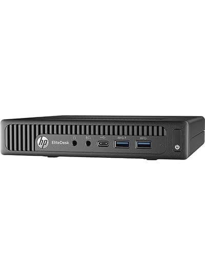 Image of HP EliteDesk 800 G2 Mini Desktop - Intel Core i5 6th Gen, 150Mbps USB WiFi Adapter, Windows 11 Pro - Fast and Compact PC (Renewed) (16GB DDR4 RAM - 512GB SSD)