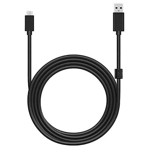 Image of Mcbazel Micro USB Audio Cable for Logitech G633/G633s/G635 Headset, Replacement Micro USB to USB Charging Cable Support G533/G933/G933S Gaming Headset/PS4 Controller - 2M/6.6FT
