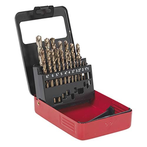 Image of Sealey Ak4701 Cobalt Drill Bit Set 19Pc Metric