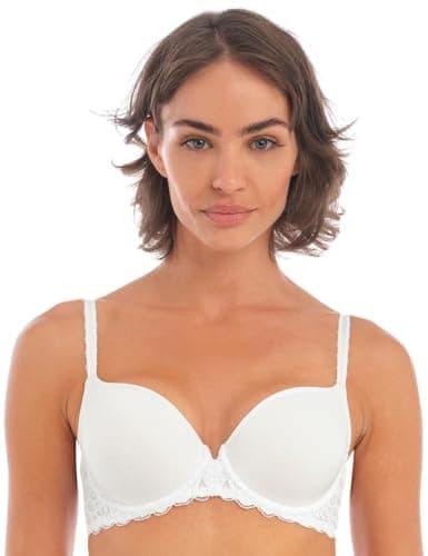 Image of Wacoal Raffine Bras White Underwire Bras Womens White 32DD