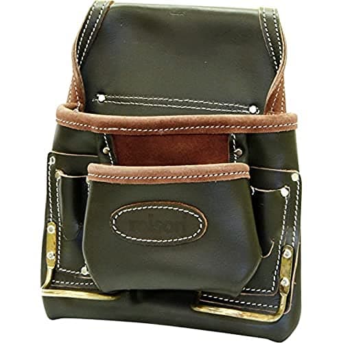 Image of Rolson 68876 Oil Tan Single Leather Tool Pouch